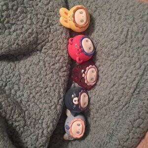 Emma Rua Rua Zoo Mini Blind Box Figures- Set Of 5